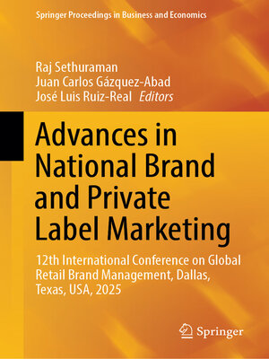 cover image of Advances in National Brand and Private Label Marketing